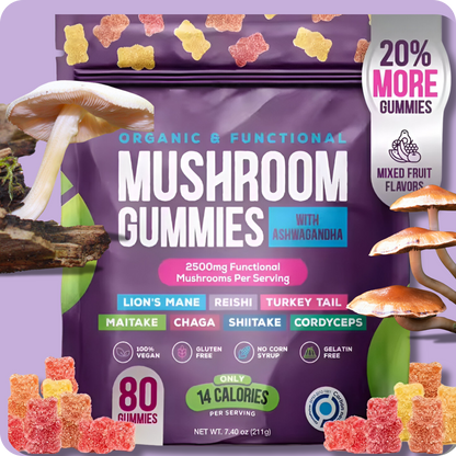 Organic & Functional Mushroom Gummies