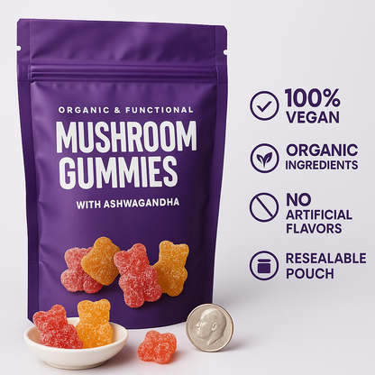 Organic & Functional Mushroom Gummies